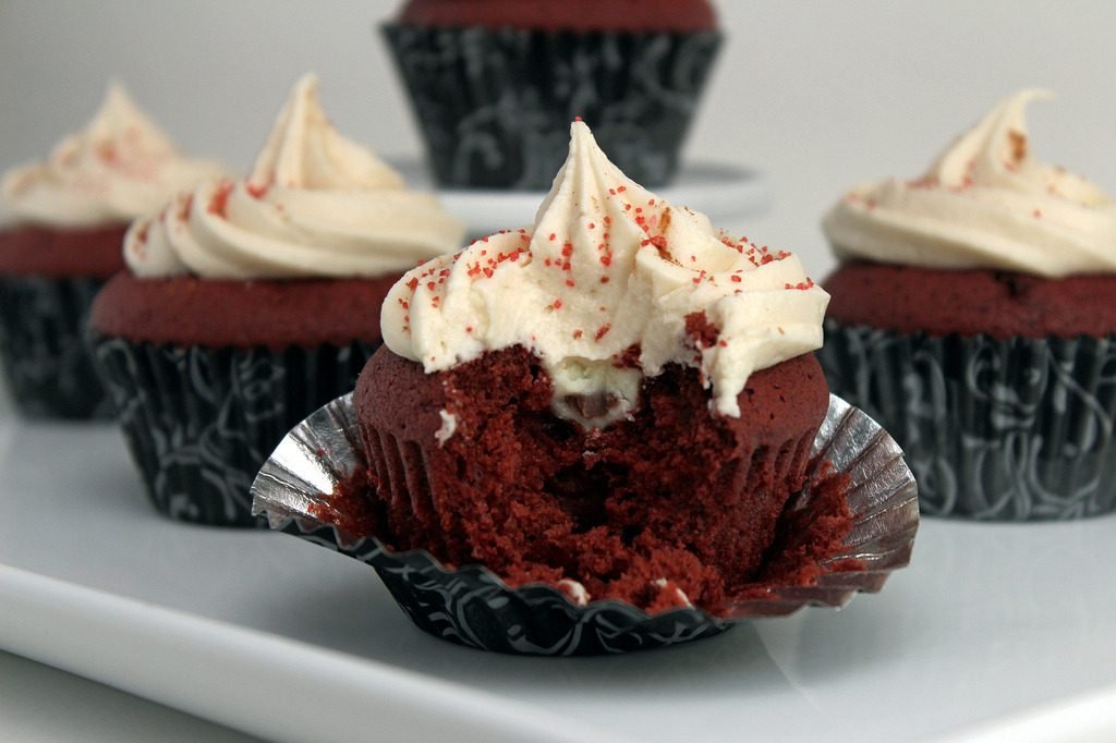 Red Velvet Kiss Cupcakes